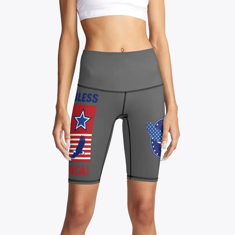 God bless America women shorts